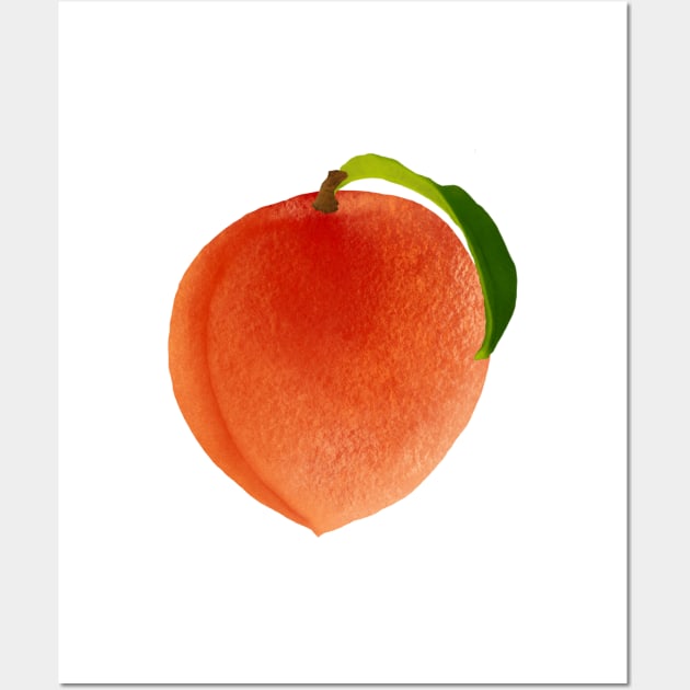 Peach Wall Art by Obstinate and Literate